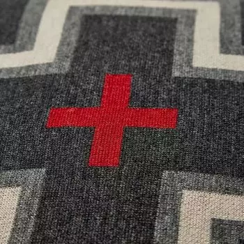 Pendleton Вязаная подушка, черный