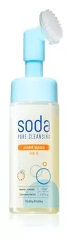 Пенка для глубокого очищения с помощью щеточки Holika Holika Soda