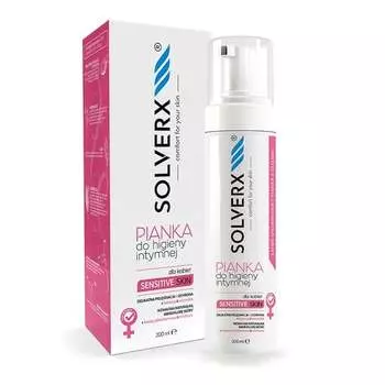 Пенка для интимной гигиены для женщин, 200 мл Solverx, Sensitive Skin for Women
