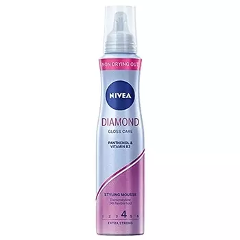 Пенка для ухода за волосами Diamond Gloss 150 мл, Nivea