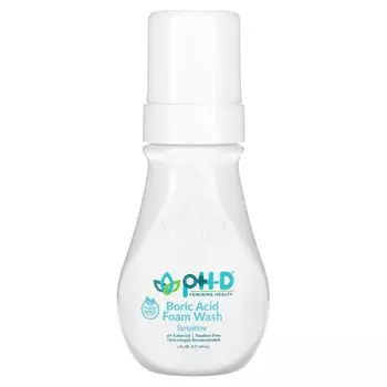 Пенка для умывания с борной кислотой, для чувствительной кожи, 6 жидких унций (177,44 мл) Ph-D Feminine Health