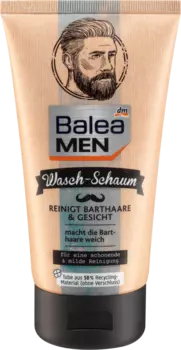 Пенка очищающая для бороды 150мл Balea