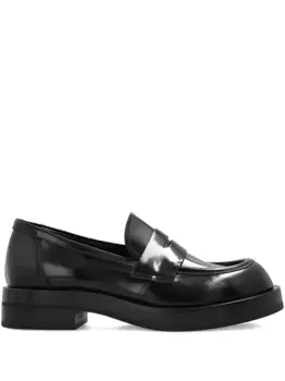 Пенни-кожаные мокасины AGL, черный