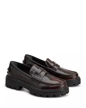 Пенни-лоферы без шнуровки Tod's