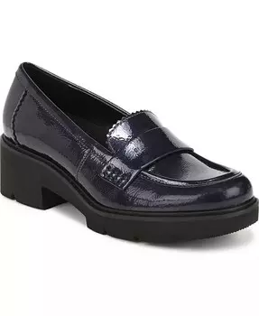 Пенни-лоферы на подошве Dakota с выступами Naturalizer, синий