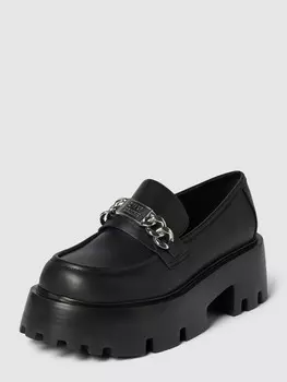 Пенни-лоферы с декоративной отделкой, модель MOTORIDE Steve Madden, черный