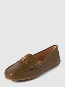 Пенни-лоферы с лейблом, модель BARNSBURY Lauren Ralph Lauren, оливково-зеленый