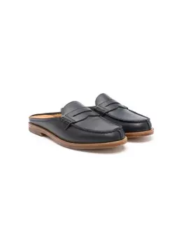 Пенни-лоферы с открытой пяткой Gallucci Kids, синий