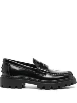 Пенни-лоферы TOD'S, черный