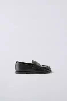 Пенни-лоферы ZARA, черный