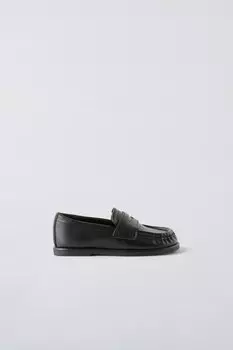 Пенни-лоферы ZARA, черный