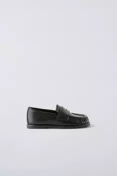 Пенни-лоферы ZARA, черный