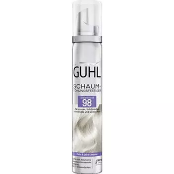 Пенный оттенок 98 серебристый блондин Guhl, 100 ml