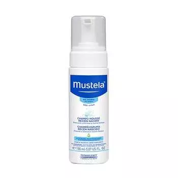 Пенный шампунь для новорожденных 150 мл Mustela