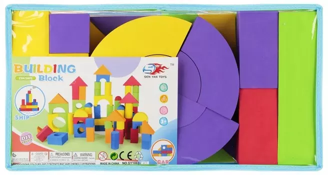 Пеноблоки Макси. 45 предметов Mega Creative