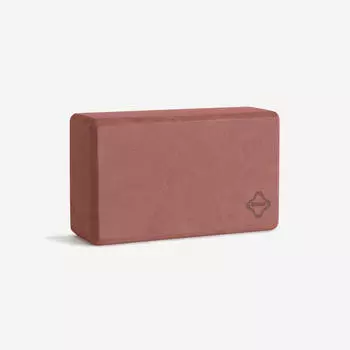 Пенопластовый блок для йоги - красное дерево Kimjaly