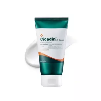 Пенящееся очищающее средство MISSHA Cicadin pH Blemish Мягкое очищение Успокаивает Уменьшает недостатки Длительное увлажнение Идеально подходит для ежедневного использования