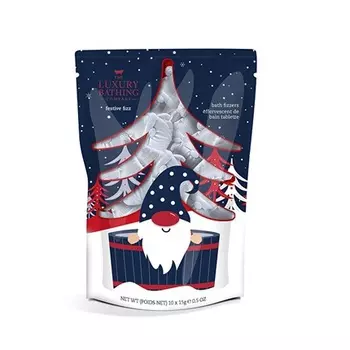 Пенящиеся шарики для ванны «Какао и ваниль» (Bath Fizzers) 10 x 15 г Grace Cole