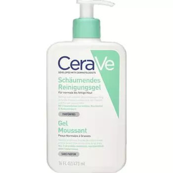 Пенящийся очищающий гель CeraVe, 473 ml