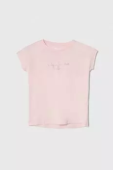 Pepe Jeans Детская футболка Nuria 128-178/180 см, розовый
