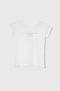 Pepe Jeans Детская футболка Nuria 128-178/180 см, белый