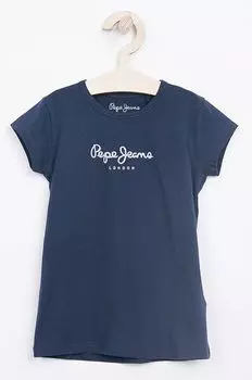 Pepe Jeans - Детский топ Hana 104-180 см, темно-синий