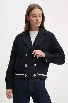 Pepe Jeans GIRL's куртка из смесовой шерсти, темно-синий