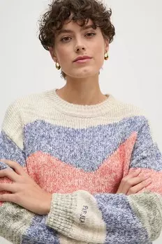 Pepe Jeans HARRIET свитер из смесовой шерсти, бежевый
