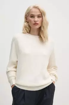 Pepe Jeans IRMA Свитер из смесовой шерсти с круглым вырезом, бежевый
