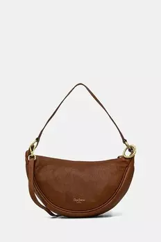 Pepe Jeans NADINE MAOS кожаная сумка, коричневый