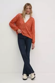 Pepe Jeans Свитер HAILEY CARDIGAN, оранжевый