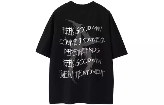 pepe the frog Футболка унисекс с лягушкой Пепе, Черный