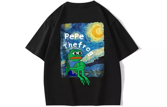 pepe the frog Футболка унисекс с лягушкой Пепе, Светло-зеленый