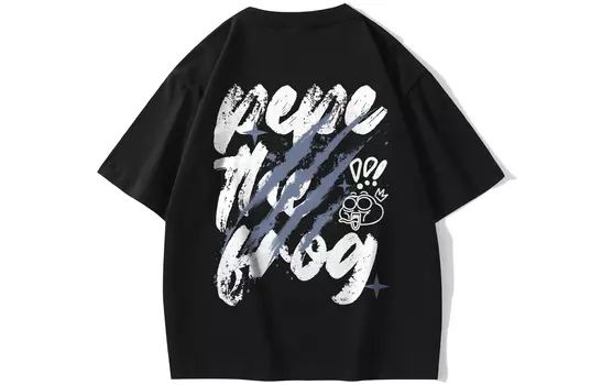 pepe the frog Футболка унисекс с лягушкой Пепе, Черный
