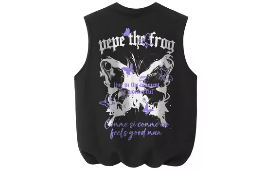 pepe the frog Жилет унисекс «Лягушка Пепе», Белый