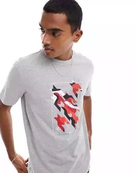 Пепельно-серая футболка Dare 2b Movement II