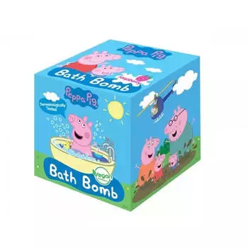 Peppa Pig Игристая бомбочка для ванны Малина 165г