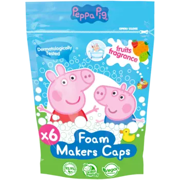 Peppa Pig жемчужная ванна для детей, 6х20 г