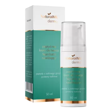 Пептидный крем для лица, успокаивающий и увлажняющий, 50 мл Naturalme Dermo