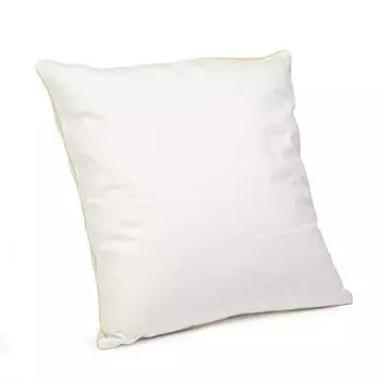 Перьевая подушка 40x40 см | 300 г наполнитель для подушек 100% перья | Подушка с сертификатом OekoTex | Чехол 100% хлопок Home-&-Fashion