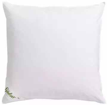 Перьевая подушка fjdur "Финн", наполнитель: 85% перо, 15% пух, (1 шт.) 40х80 см, белый