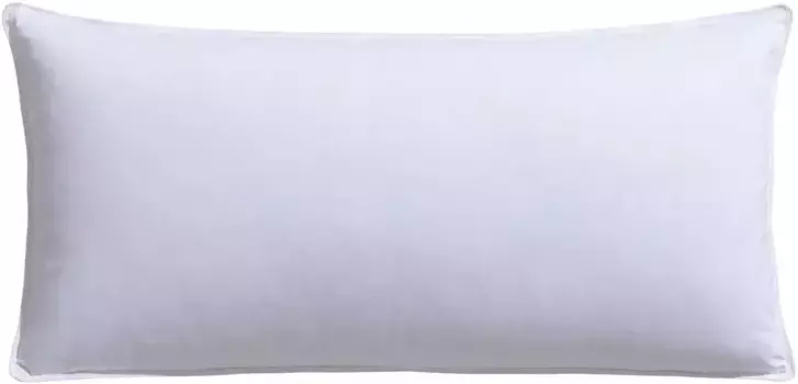 Перьевая подушка Hanse by RIBECO "Йонас", наполнитель: 90% перо, 10% пух, (1 шт.) 40х80 см, белый