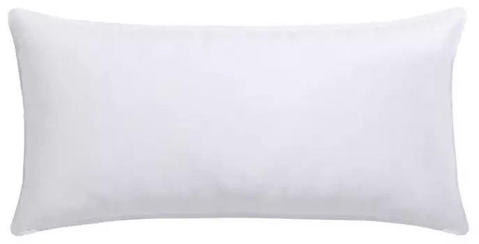 Перьевая подушка lgdrm "Loftet, подушка 40х80 см, 80х80 см", наполнитель: 85% перо, 15% пух, чехол: 100% хлопок, (1 штука), подушка, сертифицирована Made in Green, сделано в Германии 50х50 см, белый