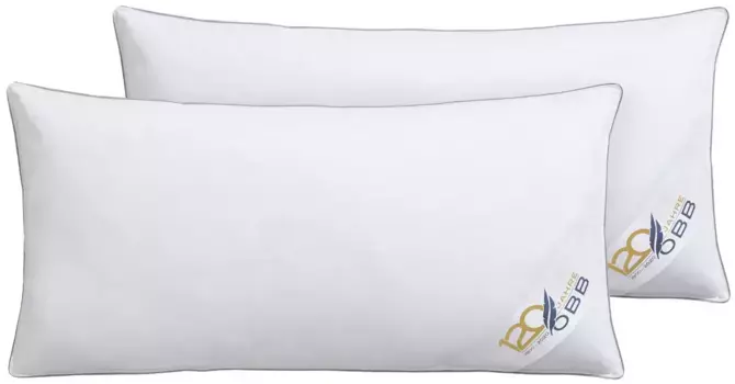 Перьевая подушка OBB "Edition 120 Years of OBB" 40х80 см, белый