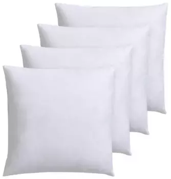 Перьевая подушка Otto Keller "Аннабель", наполнитель: 100% перья, чехол: хлопок, (4 шт.), доступны в разных размерах. От 40х40 до 80х80см 40х80 см, белый