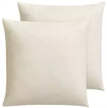 Перьевая подушка Otto Keller "Аннабель", наполнитель: 100% перья, чехол: хлопок, (2 шт.), доступны в разных размерах. От 40х40 до 80х80см 40х80 см, цвет creme