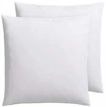 Перьевая подушка Otto Keller "Аннабель", наполнитель: 70% перо, 30% пух, чехол: хлопок, (2 штуки), доступны в разных размерах. От 40х40 до 80х80см 50х50 см, белый