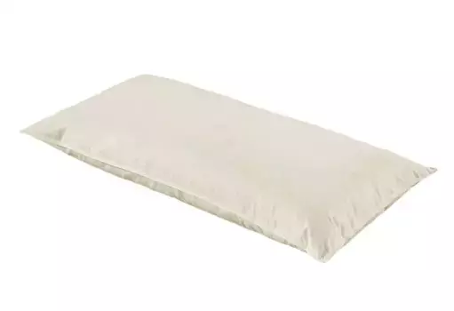 Перьевая подушка Otto Keller "Большой выбор", наполнитель: 100% гусиные перья, чехол: 100% хлопок, (2 шт.) 40х40 см, цвет creme