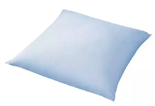 Перьевая подушка Otto Keller "Большой выбор", наполнитель: 85% гусиное перо, 15% гусиный пух, чехол: 100% хлопок, (2 шт.) 40х40 см, синий