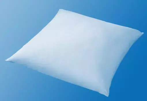 Перьевая подушка Otto Keller "Большой выбор", наполнитель: 85% гусиные перья, 15% гусиный пух, чехол: 100% хлопок, (1 штука) 80х80 см, синий